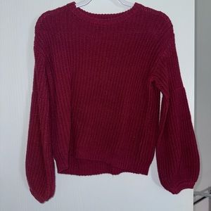 Amuse Society, red sweater. XS.